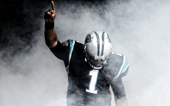 Cam Newton is going into his first NFL playoff game.