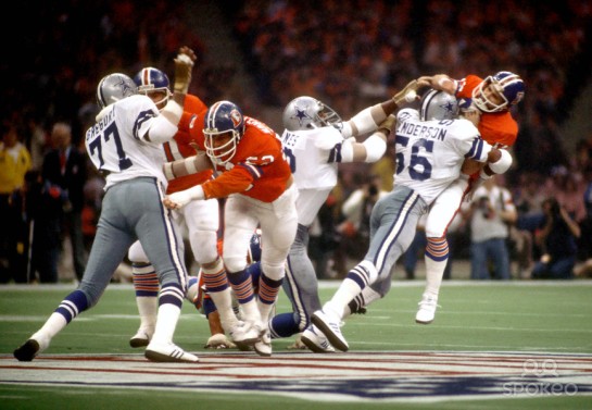 After Craig Morton was benched, Hollywood Henderson and Doomsday treated Norris Weese to a rough outing. Super Bowl XII
