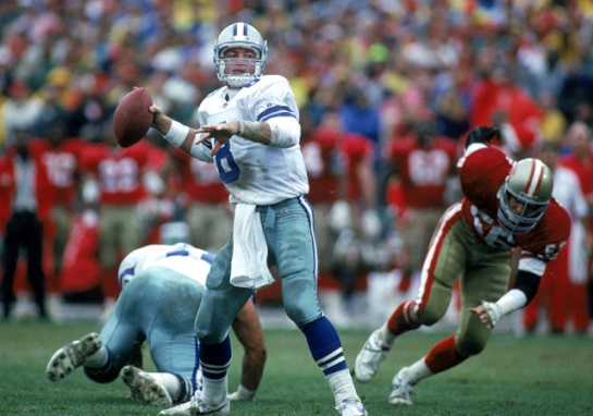 Troy Aikman came of age in the 1992 NFC Championship Game. 
