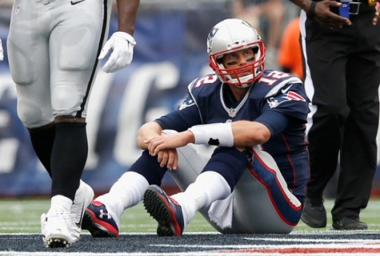 Tom Brady's frustrating 2014 start.