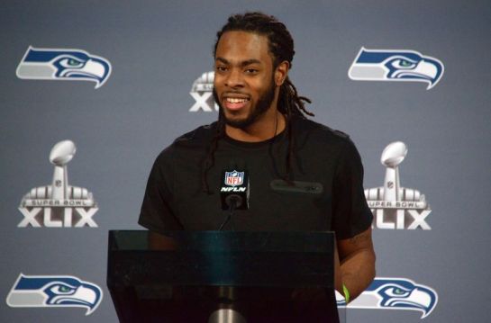 Richard Sherman's comment about the relationship between Roger Goodell and Robert Kraft are coming back to haunt.